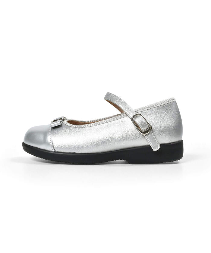 BeBe Faux Leather Patent Leather Combination Shoes