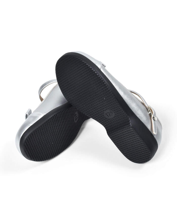 BeBe Faux Leather Patent Leather Combination Shoes