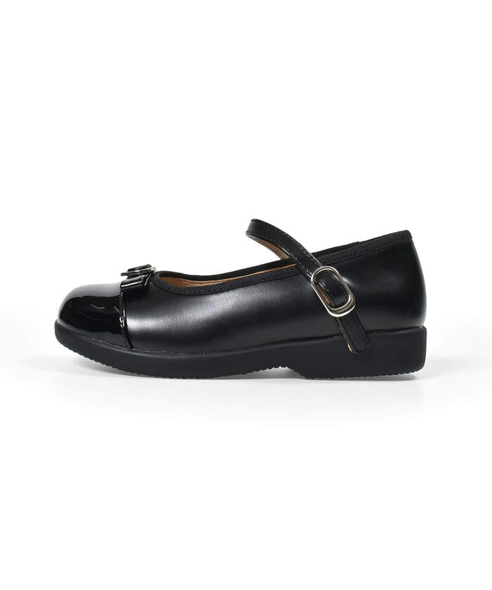 BeBe Faux Leather Patent Leather Combination Shoes