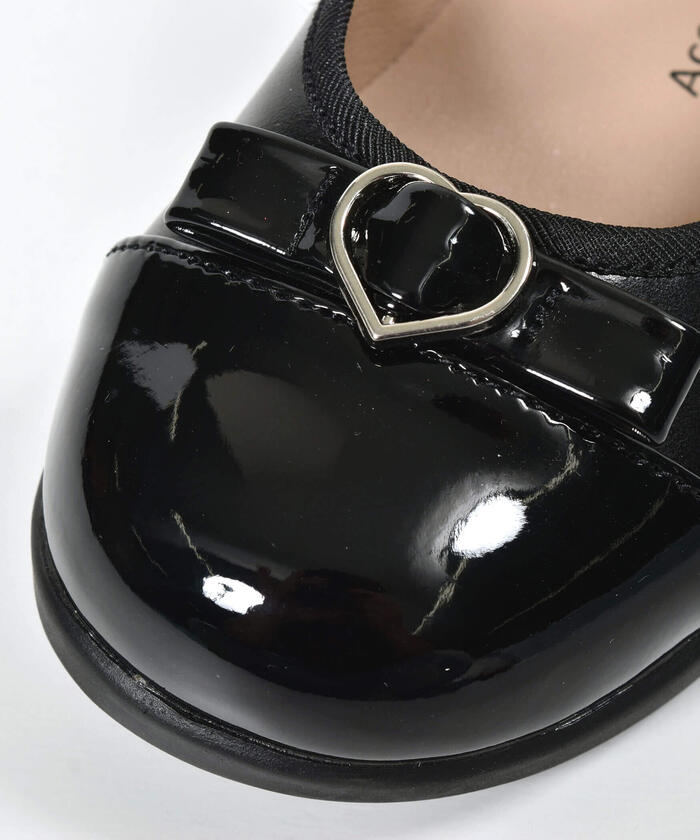 BeBe Faux Leather Patent Leather Combination Shoes