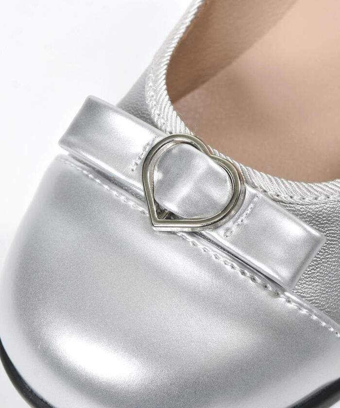 BeBe Faux Leather Patent Leather Combination Shoes