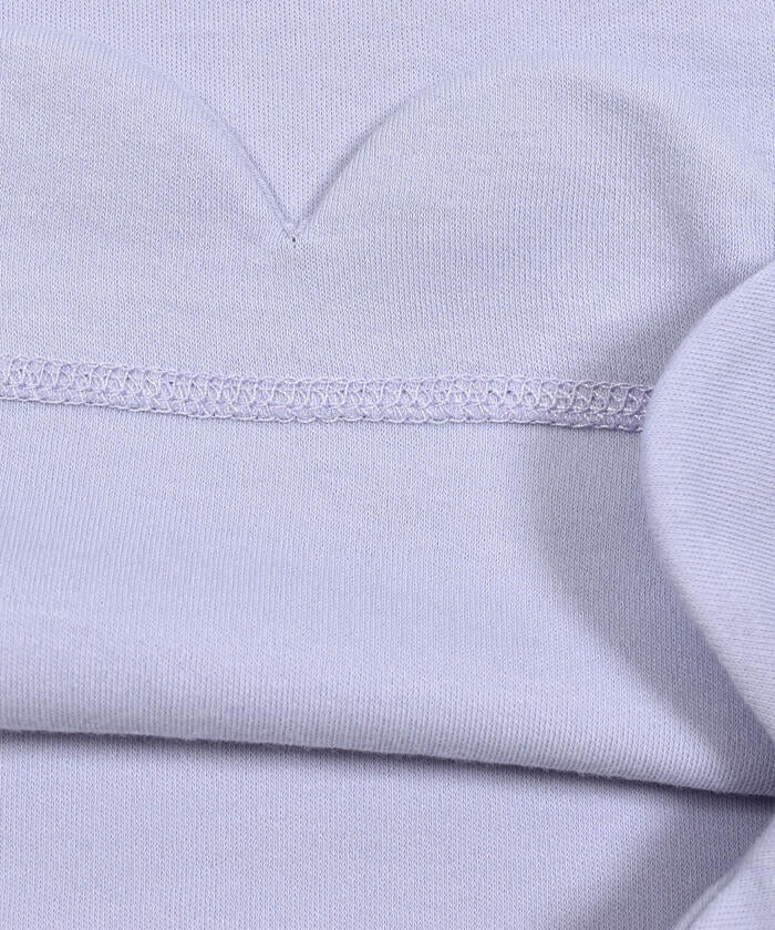 ベベ BeBe エッフェル塔プリントスカラップTシャツ