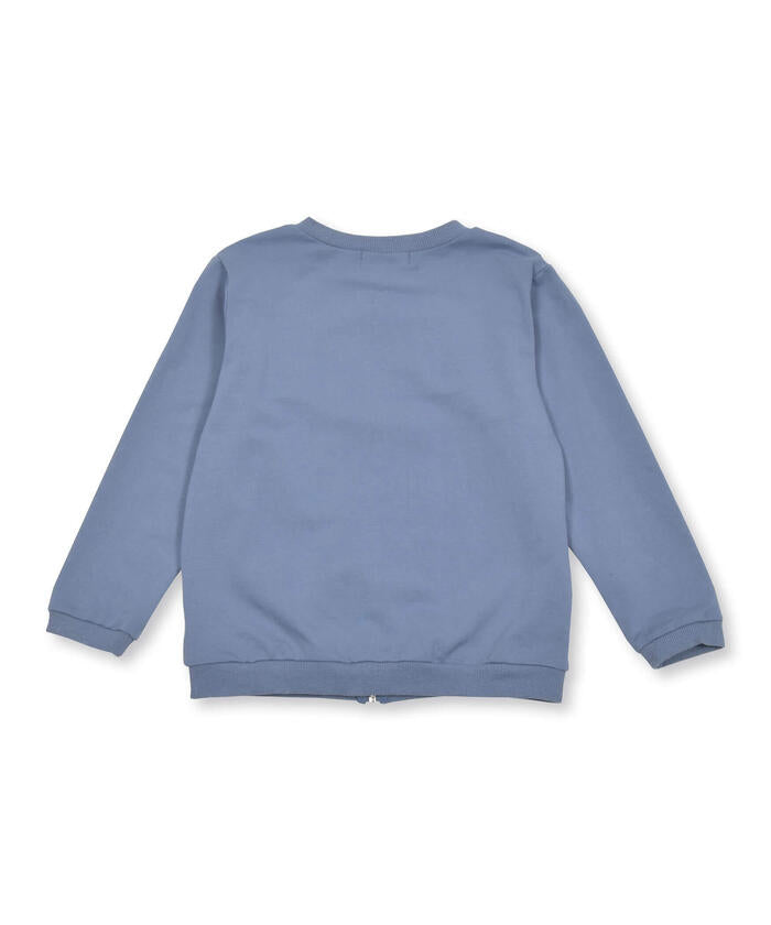 ベベ BeBe ジップカーディガン+半袖ロゴTシャツボーイズSET