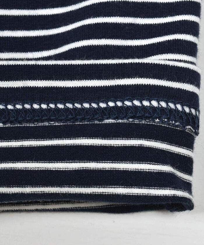 BeBe Logo Long Sleeve T-Shirt + Striped Pants Set