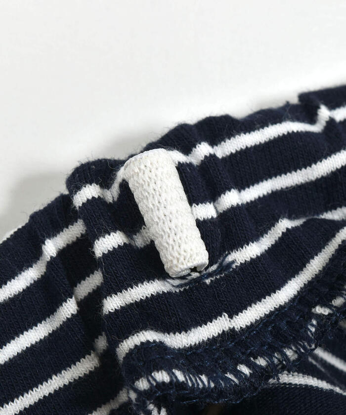 BeBe Logo Long Sleeve T-Shirt + Striped Pants Set