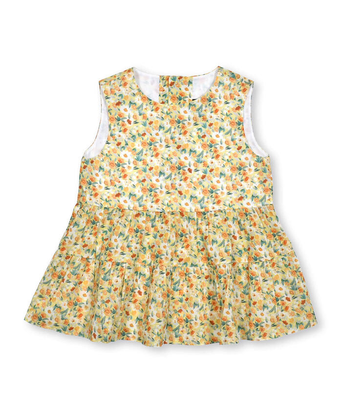 BeBe 【Matching】【DEVEAUX】Graphic Tiered Blouse