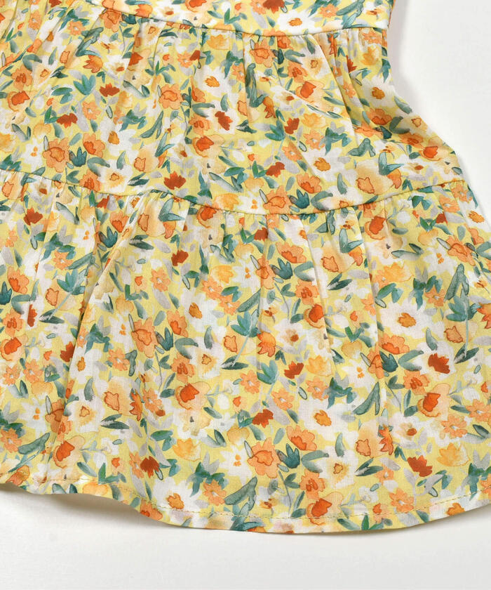 BeBe 【Matching】【DEVEAUX】Graphic Tiered Blouse