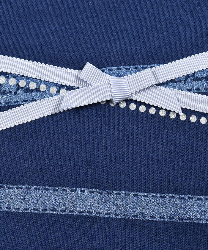 BeBe Ribbon Print T-Shirt