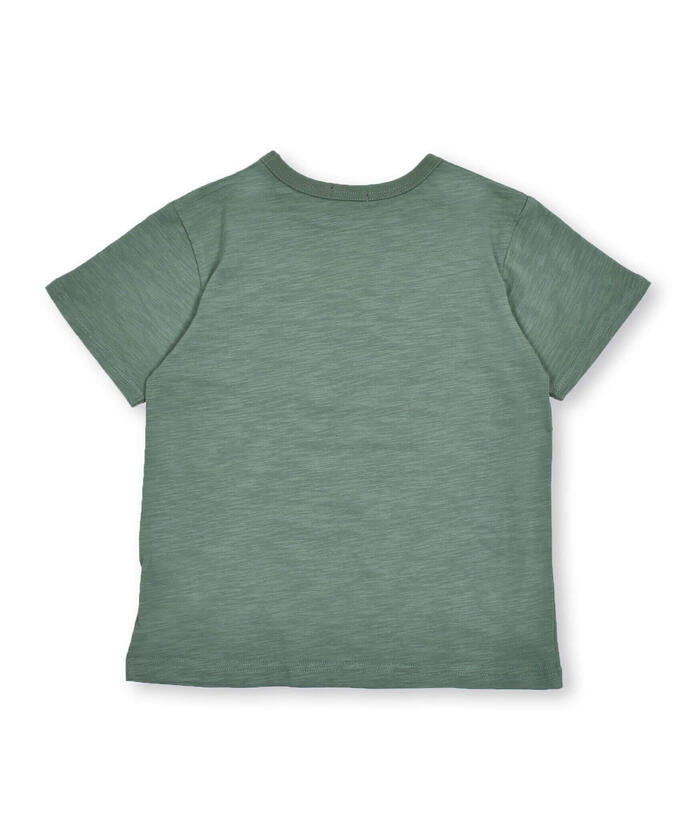 BeBe 【Glow-in-the-Dark Print】 Slub Jersey Sea Creatures Print T-Shirt