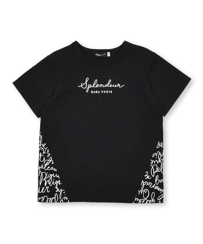BeBe 【Matching】 Handwritten Style Logo All-Over Print Color