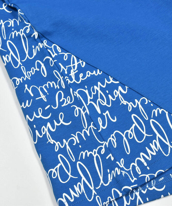 BeBe 【Matching】 Handwritten Style Logo All-Over Print Color