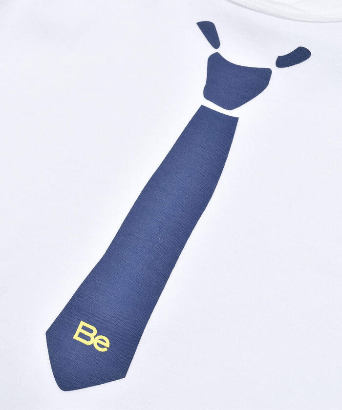 BeBe Tie Print T-Shirt + Striped Pants Set