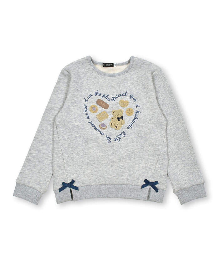 BeBe Bear Fleece Cookie Print Trainer