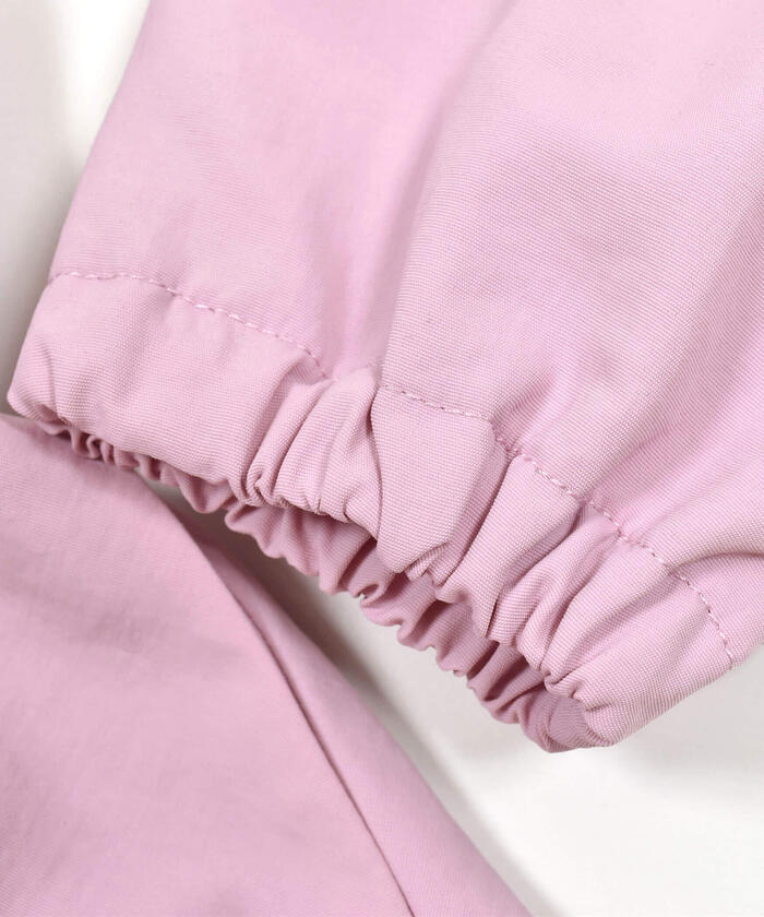 BeBe 【Water-Repellent Finish】 Peplum Frill Taffeta Blouson