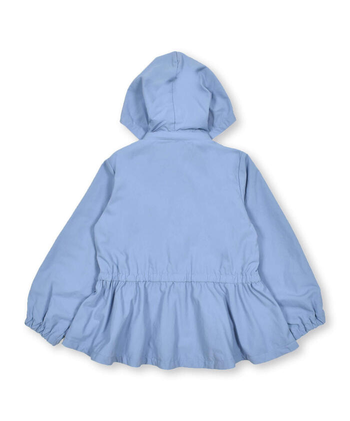 BeBe 【Water-Repellent Finish】 Peplum Frill Taffeta Blouson