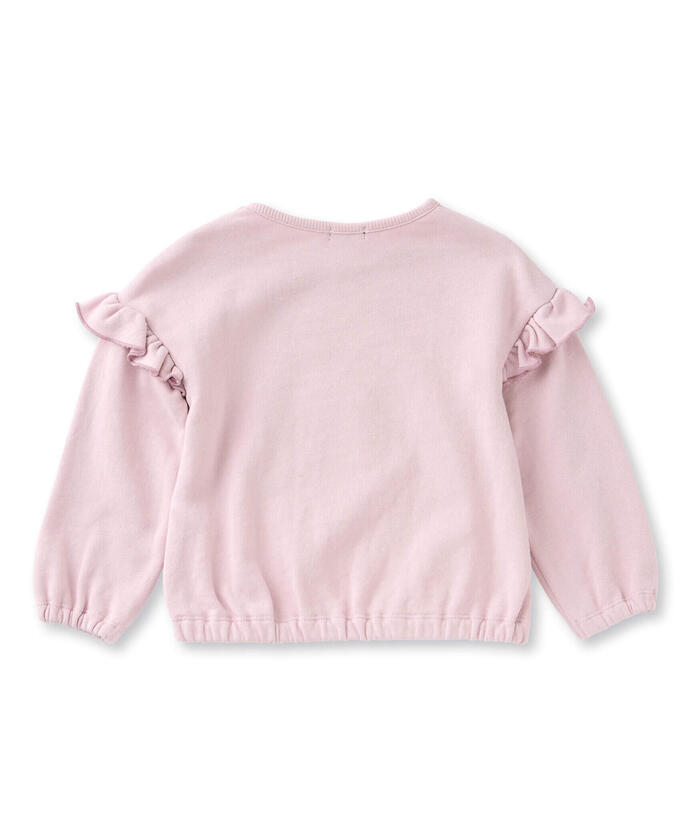 BeBe Flower Motif Frill Gathered Trainer