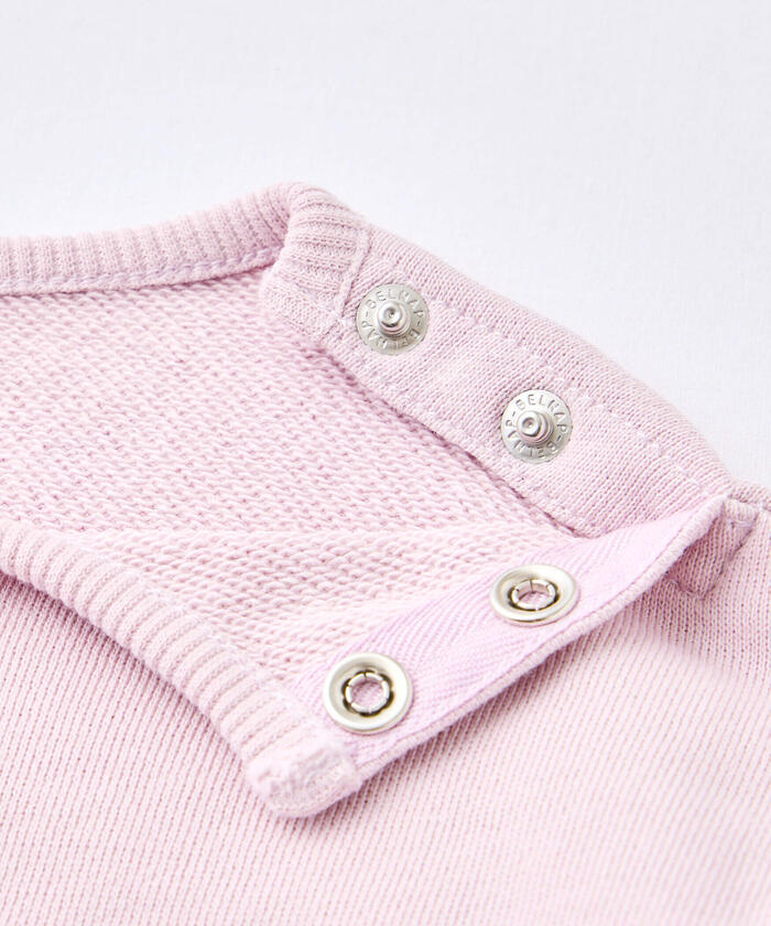 BeBe Flower Motif Frill Gathered Trainer