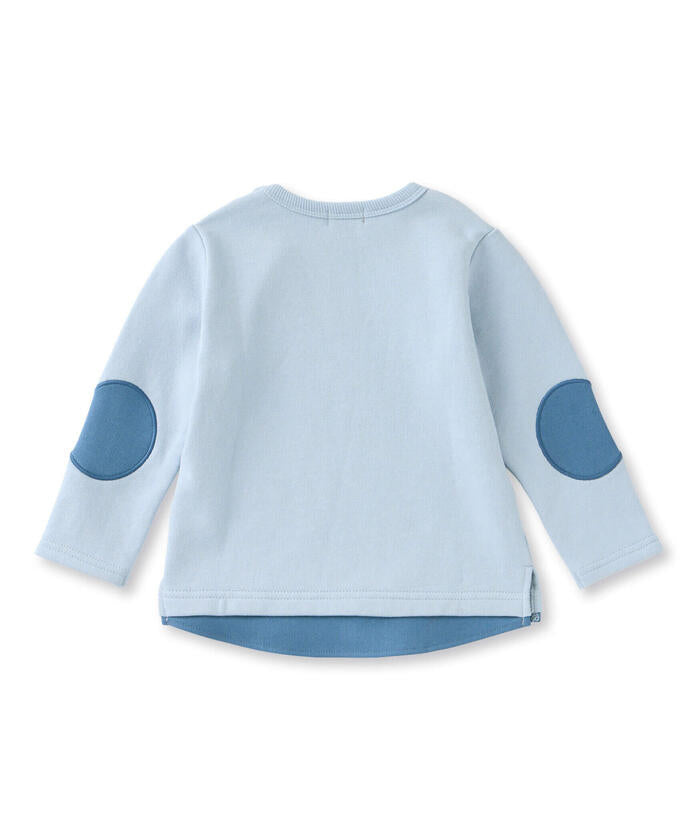 BeBe Hide-and-Seek Elbow Patch Layered Style Trainer