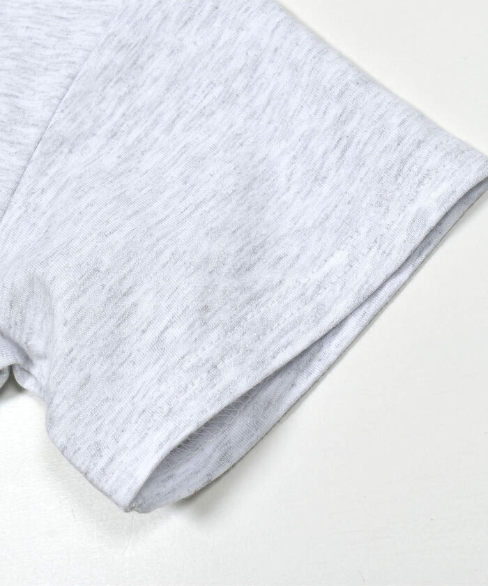 ベベ プチ ポワ ヴェール BeBe Petits Pois Vert チェックパッチロゴ半袖Tシャツ