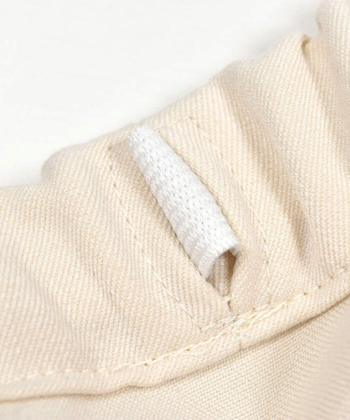 ベベ プチ ポワ ヴェール BeBe Petits Pois Vert スカラップギャバジンキュロットパンツ