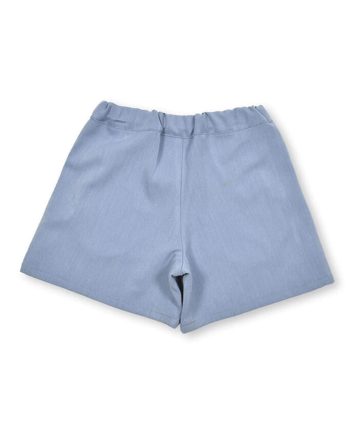 ベベ プチ ポワ ヴェール BeBe Petits Pois Vert スカラップギャバジンキュロットパンツ