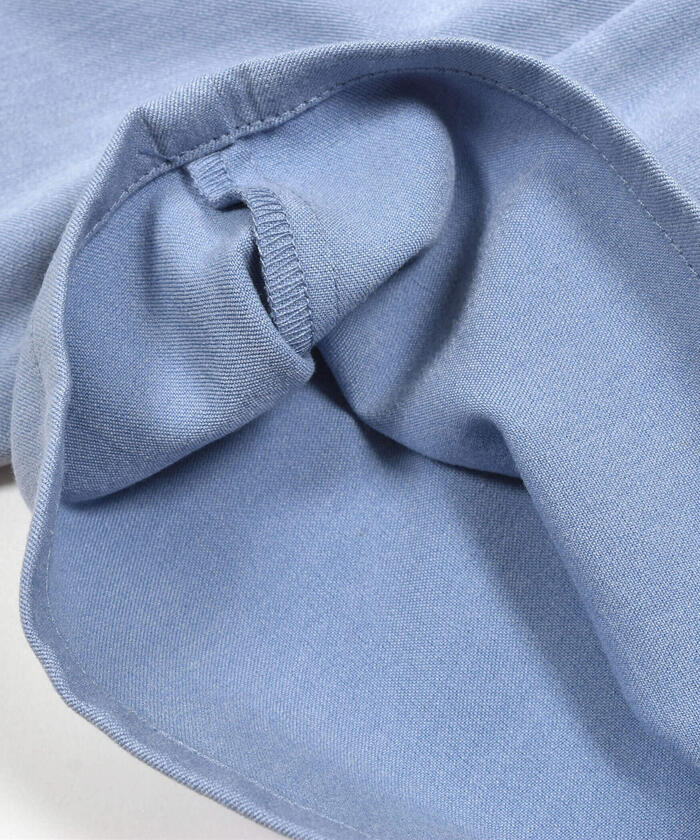 ベベ プチ ポワ ヴェール BeBe Petits Pois Vert スカラップギャバジンキュロットパンツ