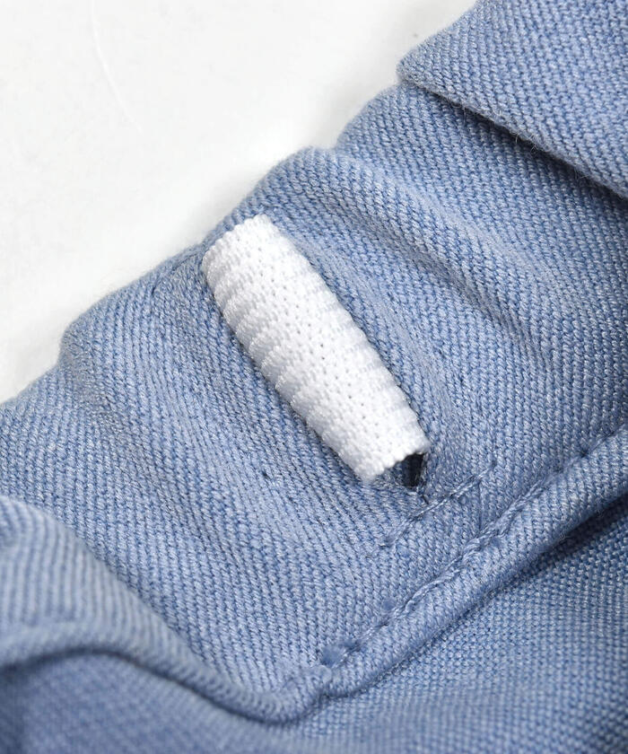 ベベ プチ ポワ ヴェール BeBe Petits Pois Vert スカラップギャバジンキュロットパンツ