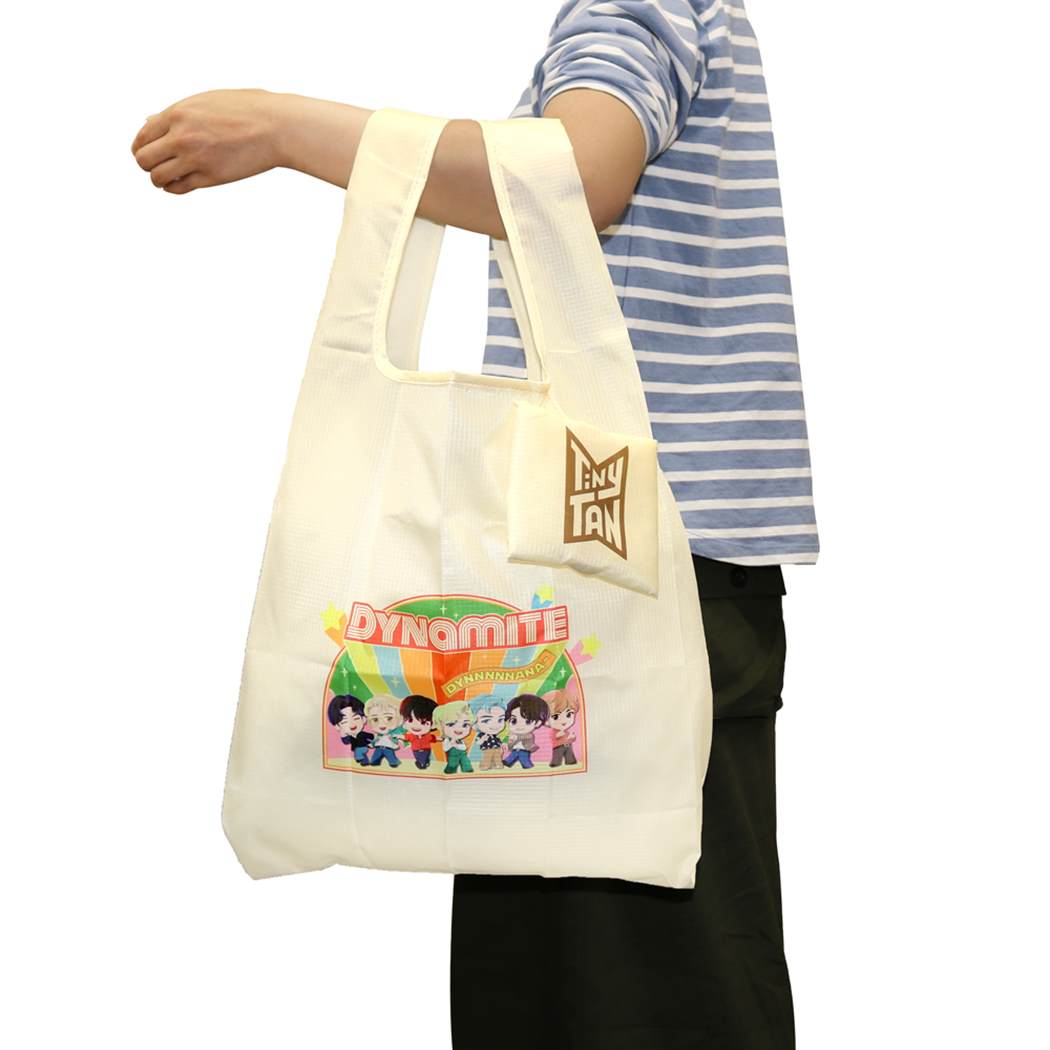 シネマコレクション cinemacollection タイニータン エコバッグ tetemo テテモ Dynamite A TinyTAN サンスター文具 プレゼント 男の子 女の子 ギフ  （メーカー指定色） メーカー指定色