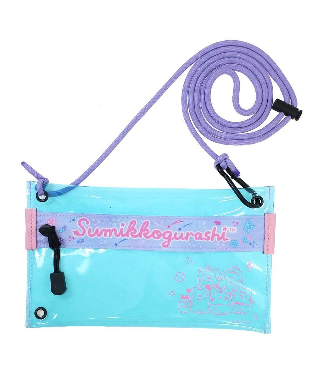 シネマコレクション cinemacollection すみっコぐらし ミニショルダーバッグ 2wayクリアショルダー おばけのナイトパーク サンエックス ケイカンパニー 斜め掛けかばん キャラクター グッズ  （メーカー指定色） メーカー指定色