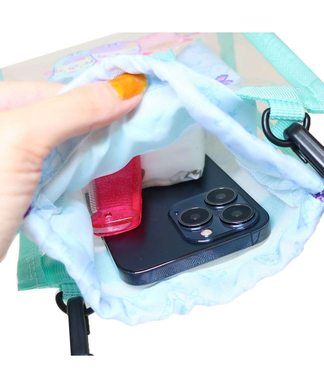 シネマコレクション cinemacollection すみっコぐらし ショルダーバッグ 巾着付きクリアショルダー おばけのナイトパーク サンエックス ケイカンパニー 斜め掛けかばん キャラクター グッズ  （メーカー指定色） メーカー指定色