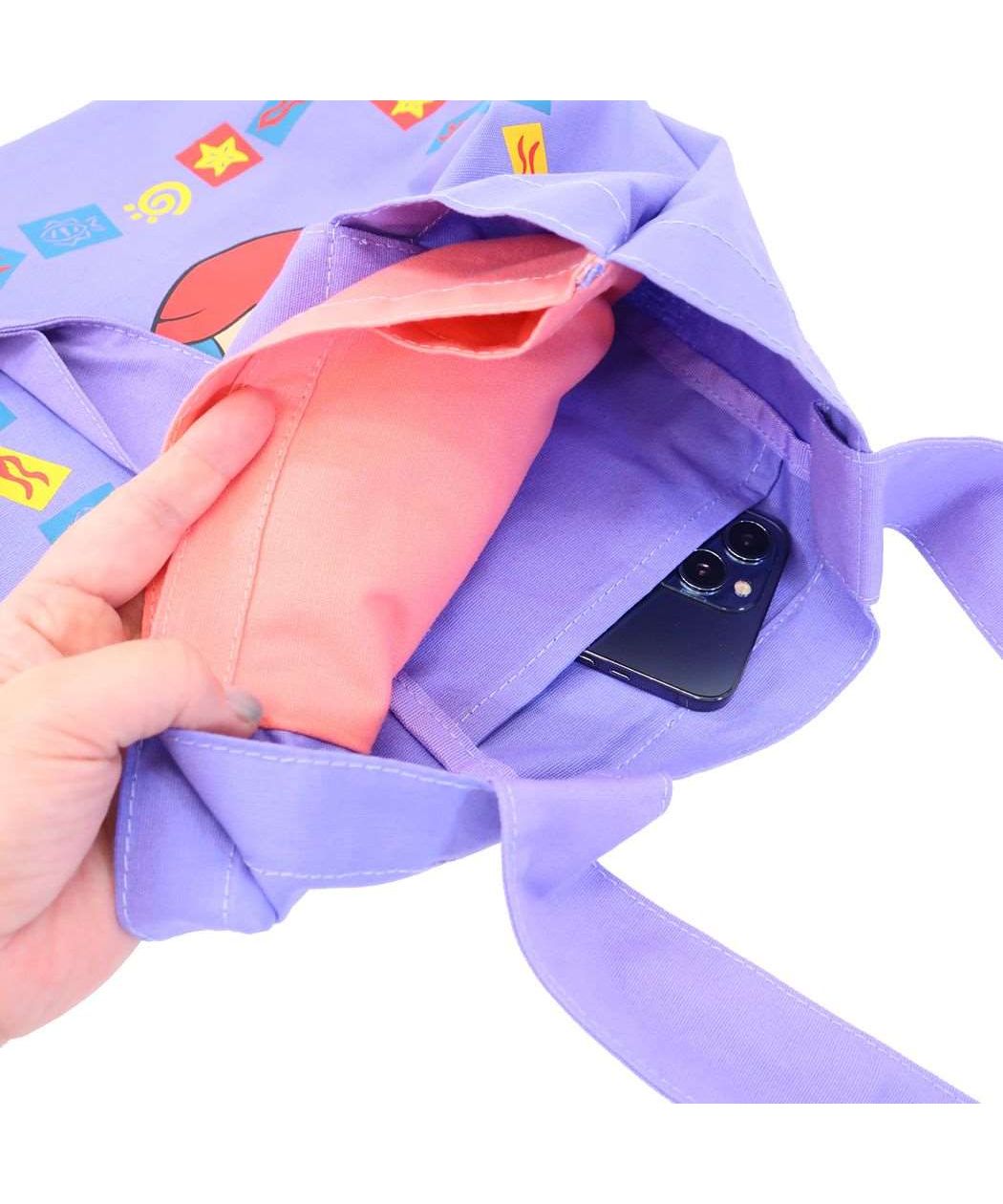 シネマコレクション cinemacollection リトルマーメイド トートバッグ セパレートバッグ PU ディズニープリンセス スモールプラネット 手提げかばん キャラクター グッズ  （メーカー指定色） メーカー指定色