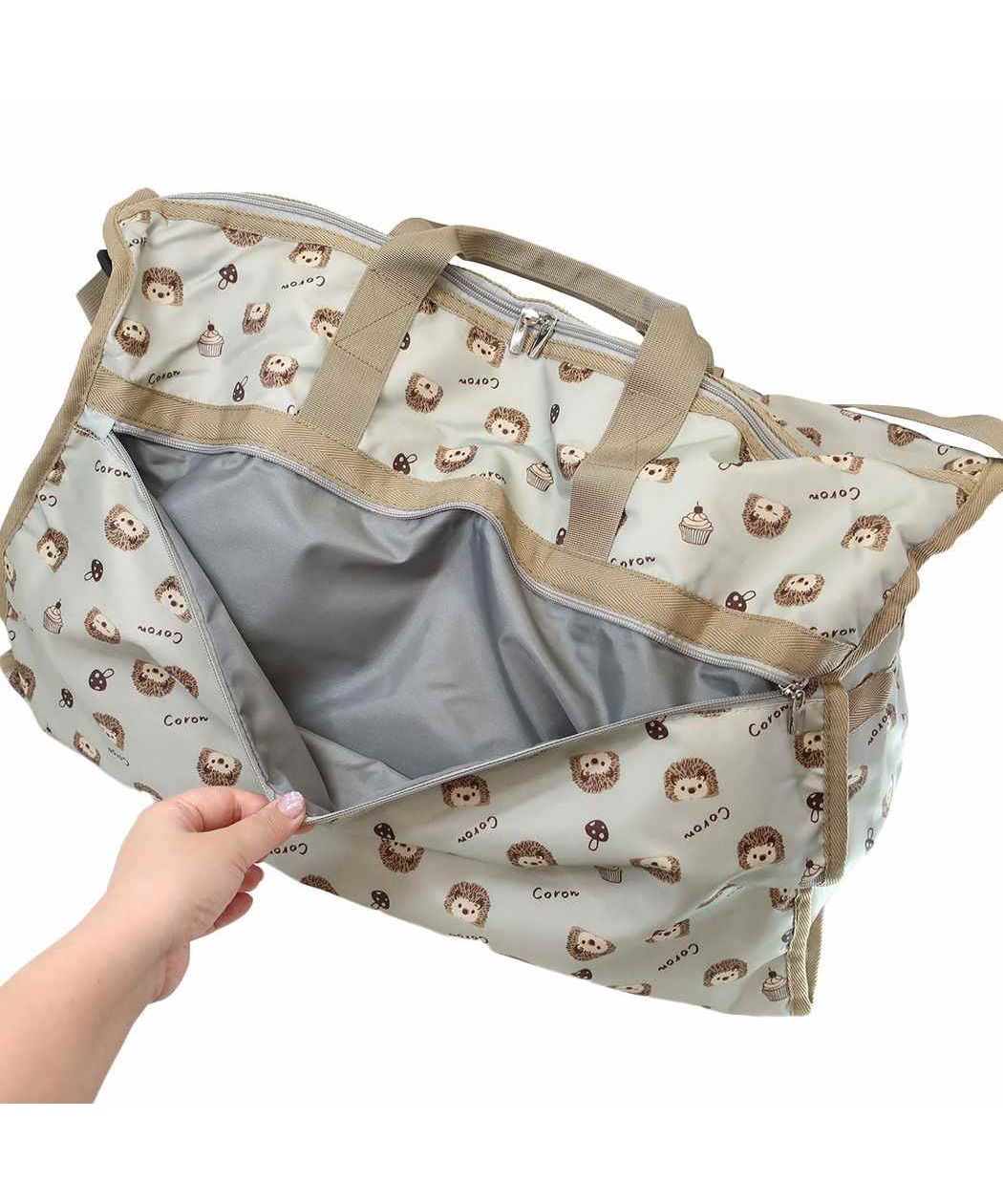 シネマコレクション cinemacollection 旅行かばん ボストンバッグL キナコGY ミントイン トラベル 旅行 大容量バッグ グッズ  （メーカー指定色） メーカー指定色