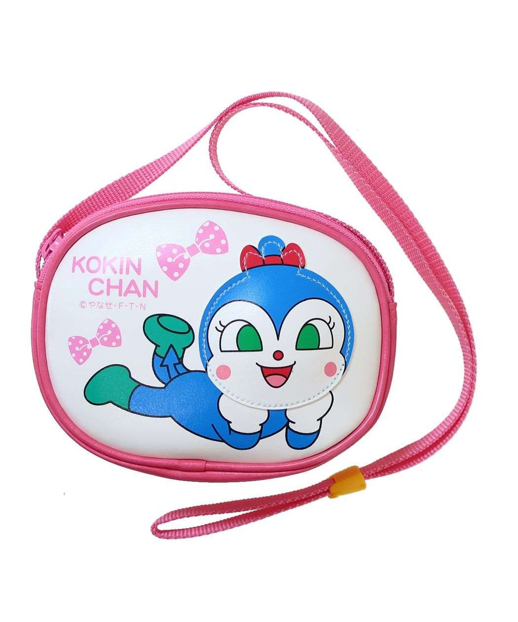 シネマコレクション cinemacollection アンパンマン キッズポシェット ふっくらポシェット コキンちゃん 伊藤産業 小物入れ 子供用 アニメキャラクター グッズ  （メーカー指定色） メーカー指定色