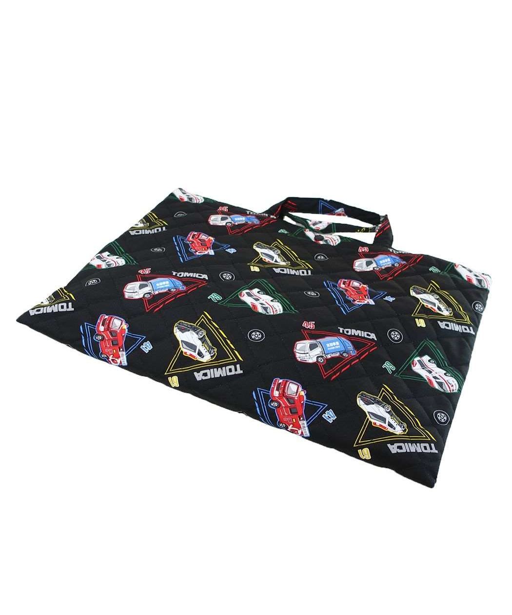 シネマコレクション cinemacollection トミカ レッスンバッグ キルトレッスンバッグ大 クロ TOMICA マルヨシ ジュニアお稽古かばん 新学期準備雑貨 キャラクター グッズ  （メーカー指定色） メーカー指定色