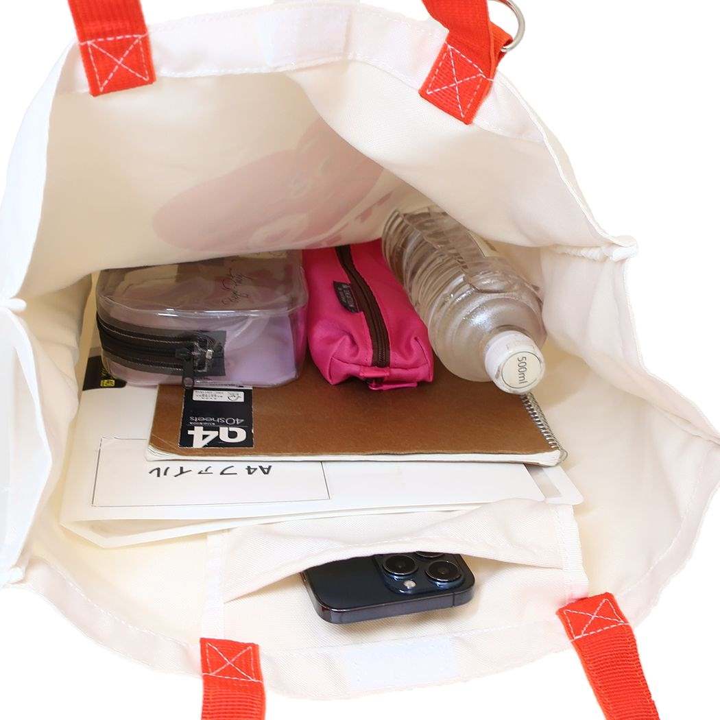 シネマコレクション cinemacollection ケアベア トートバッグ マチ付き ベッドタイムベア CareBears ケイカンパニー 手提げかばん キャラクター グッズ  （メーカー指定色） メーカー指定色