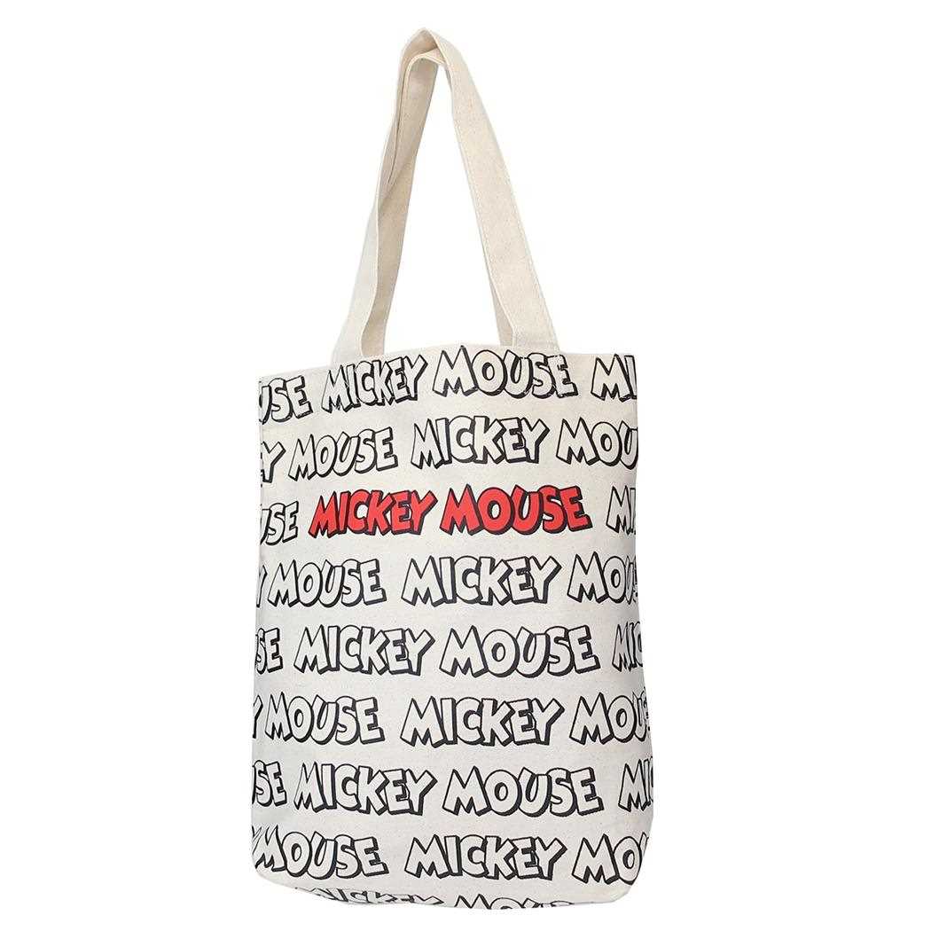 シネマコレクション cinemacollection ミッキーマウス トートバッグ スタンダードロゴ ミッキー ディズニー 丸眞 レディース キャラクター グッズ  （メーカー指定色） メーカー指定色