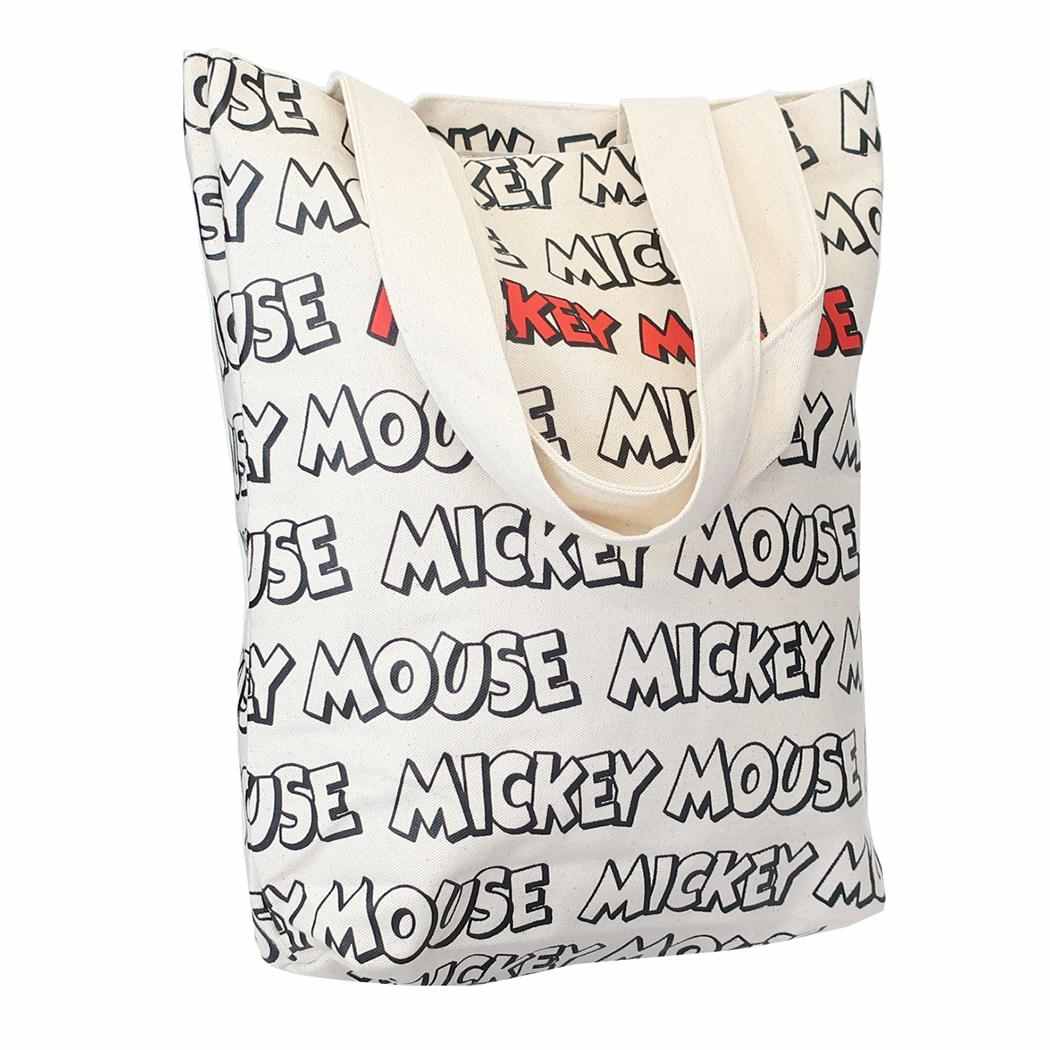シネマコレクション cinemacollection ミッキーマウス トートバッグ スタンダードロゴ ミッキー ディズニー 丸眞 レディース キャラクター グッズ  （メーカー指定色） メーカー指定色