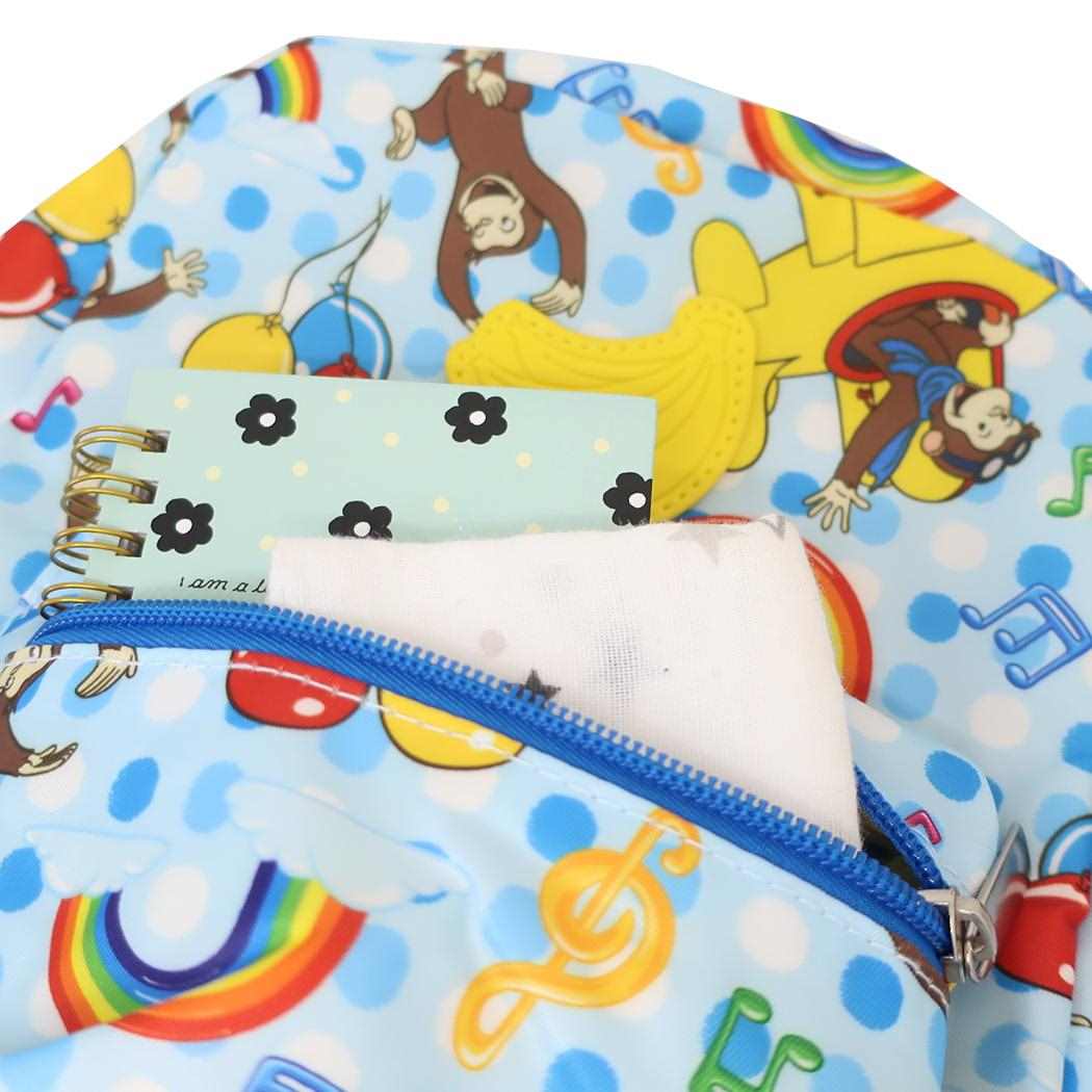 シネマコレクション cinemacollection おさるのジョージ ベビーリュック 赤ちゃん用デイパック ブルー アイプランニング プレゼント ママ雑貨 絵本キャラクター グッズ  （メーカー指定色） メーカー指定色
