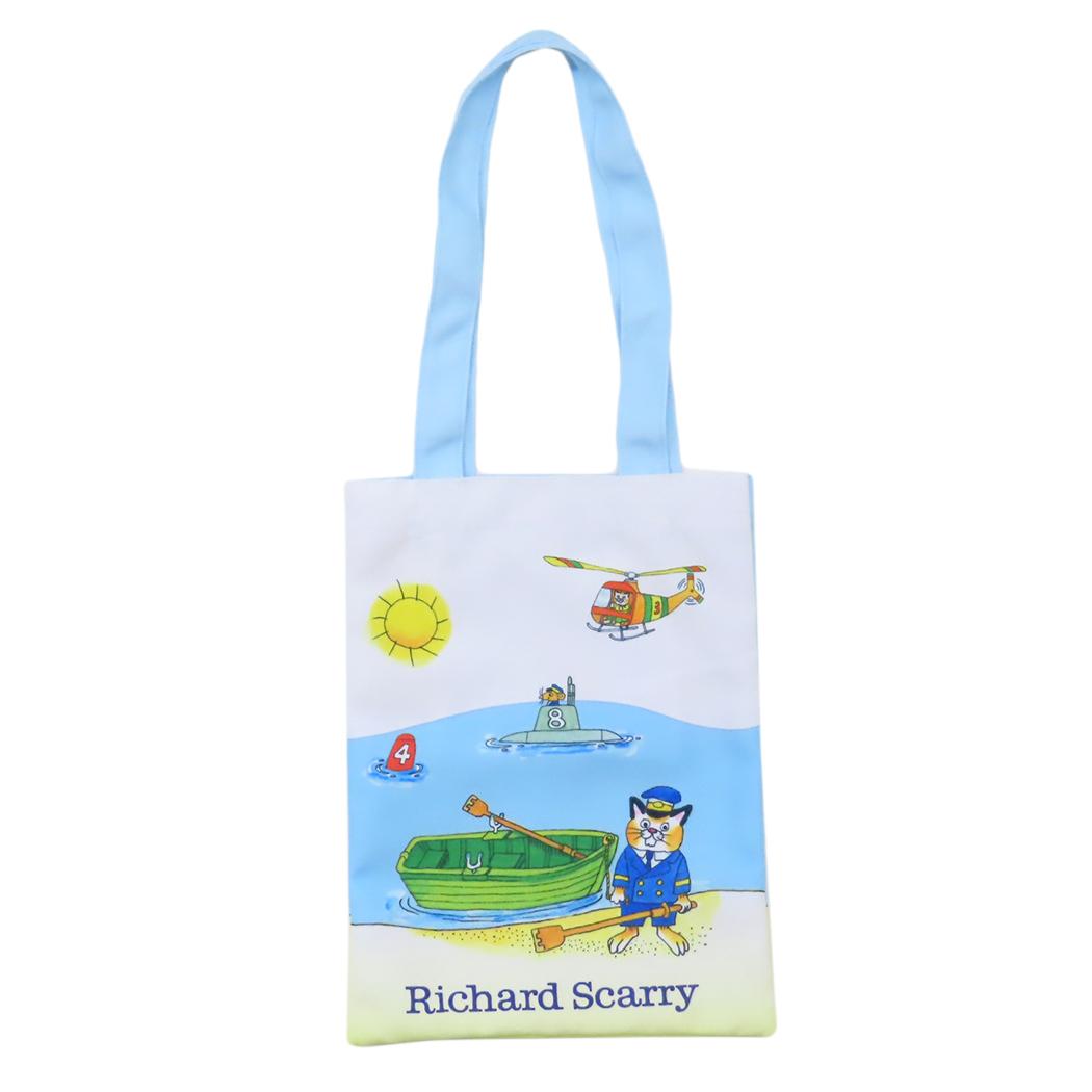 シネマコレクション cinemacollection リチャードスキャリー トートバッグ みなと スモールプラネット 手提げかばん 絵本キャラクター グッズ  （メーカー指定色） メーカー指定色
