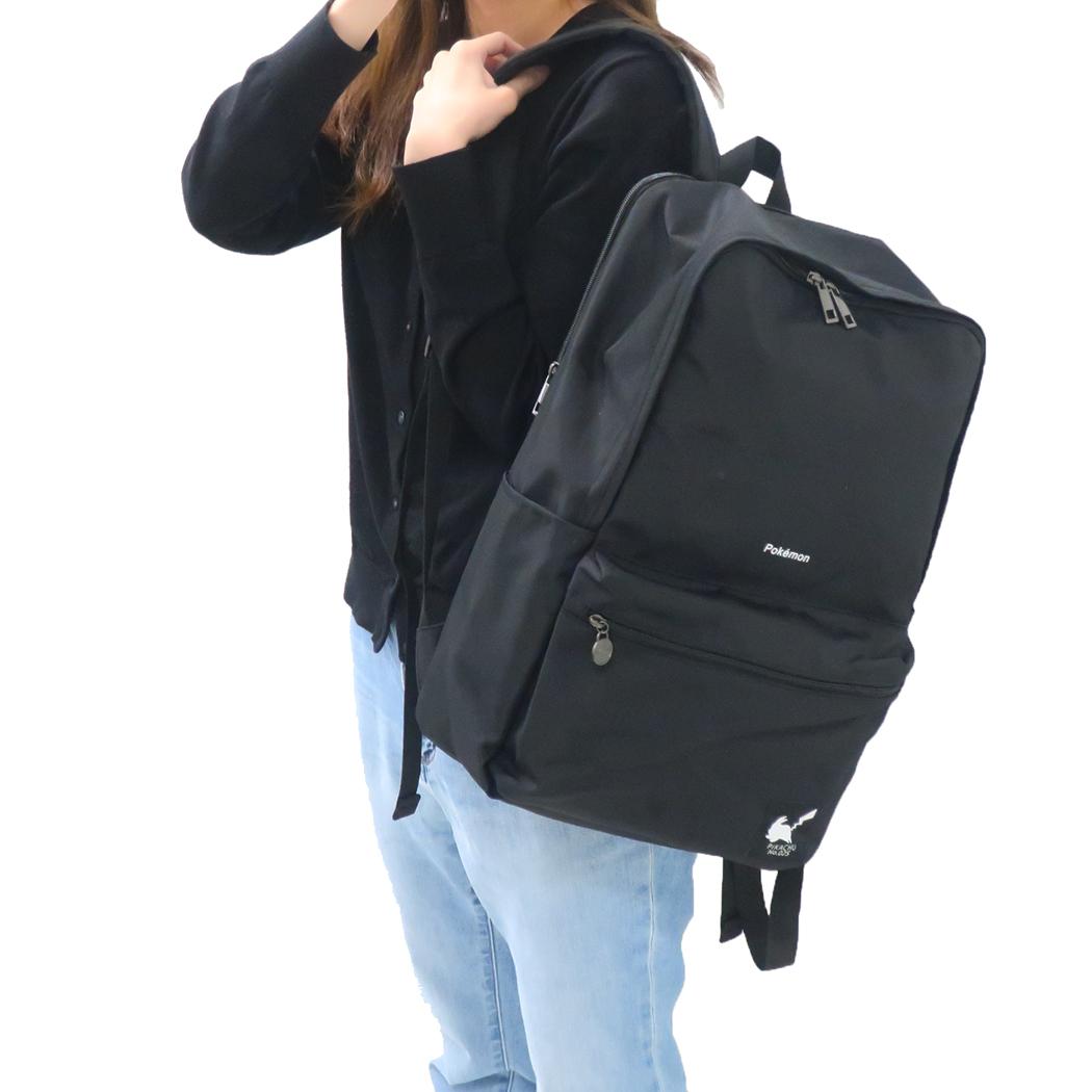 シネマコレクション cinemacollection ポケットモンスター デイパック カジュアルスクエアリュック クロ ホゲータ ポケモン マルヨシ リュックサック Dパック キャラクター グッズ  （メーカー指定色） メーカー指定色