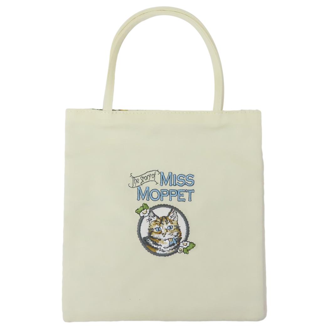 シネマコレクション cinemacollection ピーターラビット ミニバッグ ミニトートバッグ シンプルフラワーイエロー 丸眞 手提げかばん 小さい 絵本キャラクター グッズ  （メーカー指定色） メーカー指定色