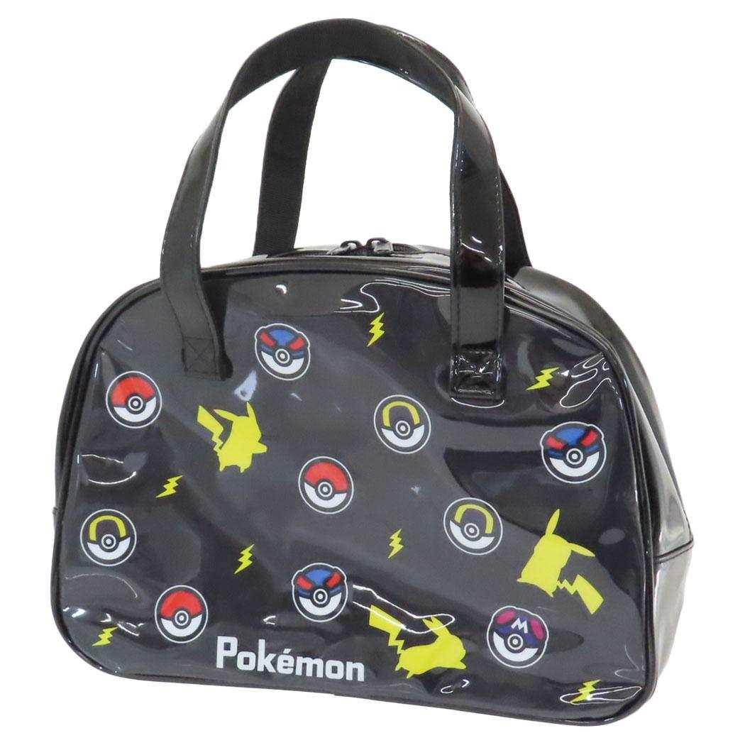 シネマコレクション cinemacollection ポケットモンスター プールバッグ ボストンバッグ クロ モンスターボール ポケモン マルヨシ ビーチバッグ 海プール サマーレジャー用品 キャラクター グッズ