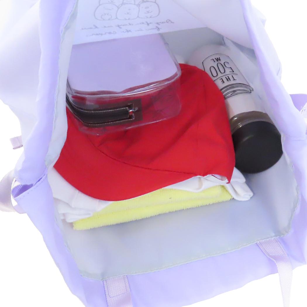 シネマコレクション cinemacollection すみっコぐらし プールバッグ 2層式ナップサック サンエックス ケイカンパニー ビーチバッグ 海プール キャラクター グッズ