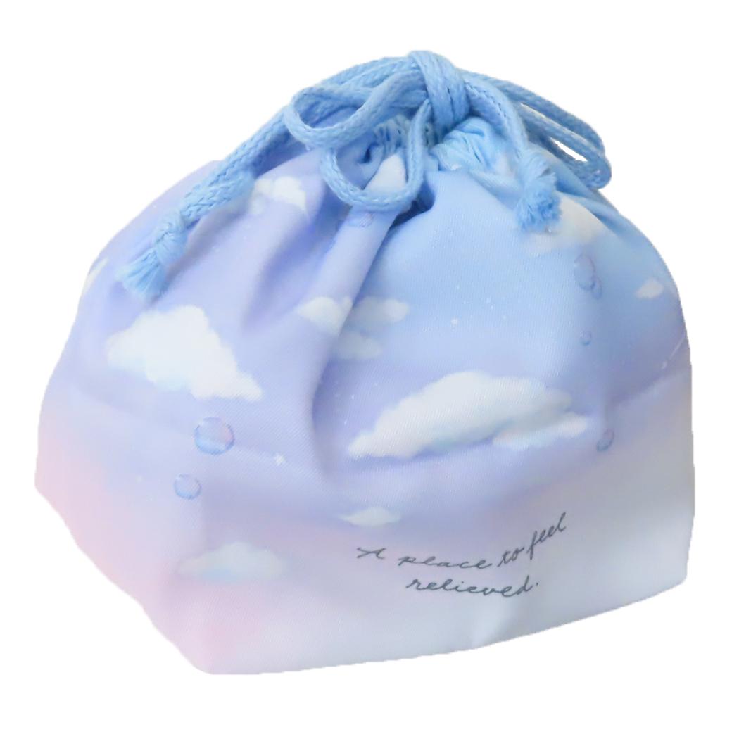 Cinema Collection cinemacollection SORA MOMENT Lunch Drawstring Pouch Bento Kinchaku Pouch New School Year Kamio Japan Antibacterial New Semester Preparation Girl's Goods