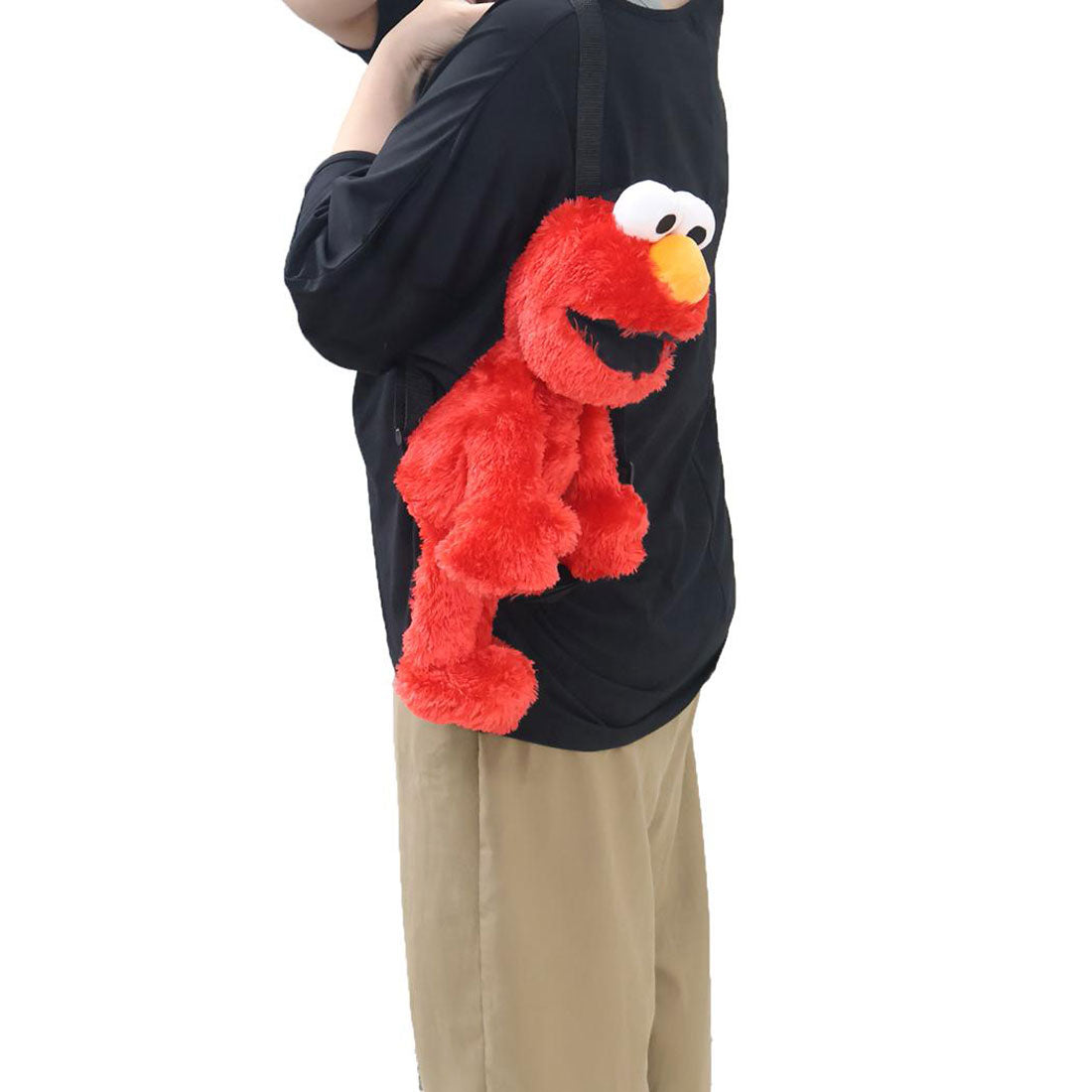 シネマコレクション cinemacollection セサミストリート デイパック ぬいぐるみリュック エルモ  人形 お出掛け キャラクター グッズ 他