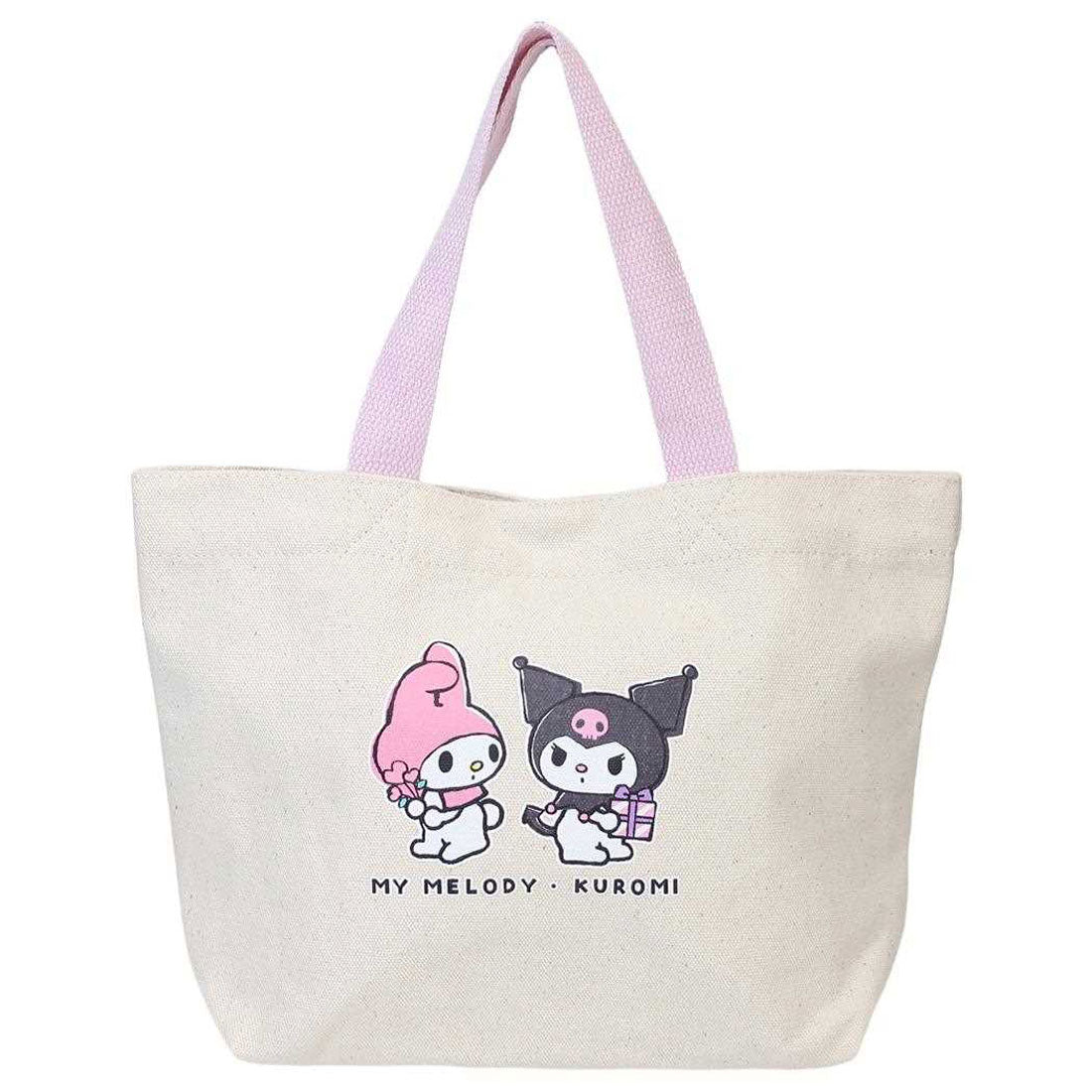 シネマコレクション cinemacollection マイメロディ＆クロミ ランチバッグ キャンバスミニトート キナリ サンリオ マルヨシ お弁当かばん キャラクター グッズ 他