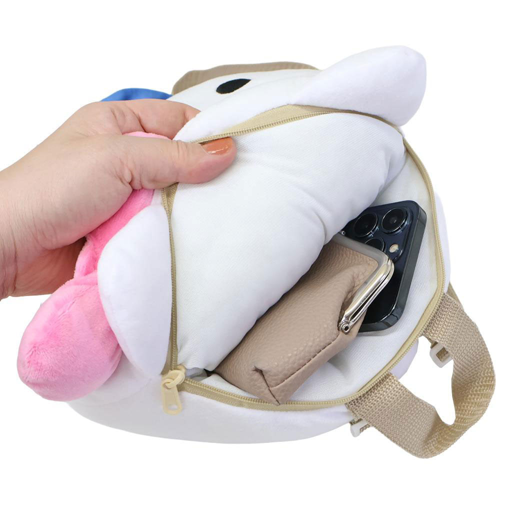 シネマコレクション cinemacollection ハローキティ リュック ぬいぐるみリュック ぎゃるりーぬ カーディガン サンリオ ケイカンパニー プレゼント かわいい キャラクター グッズ ベージュ