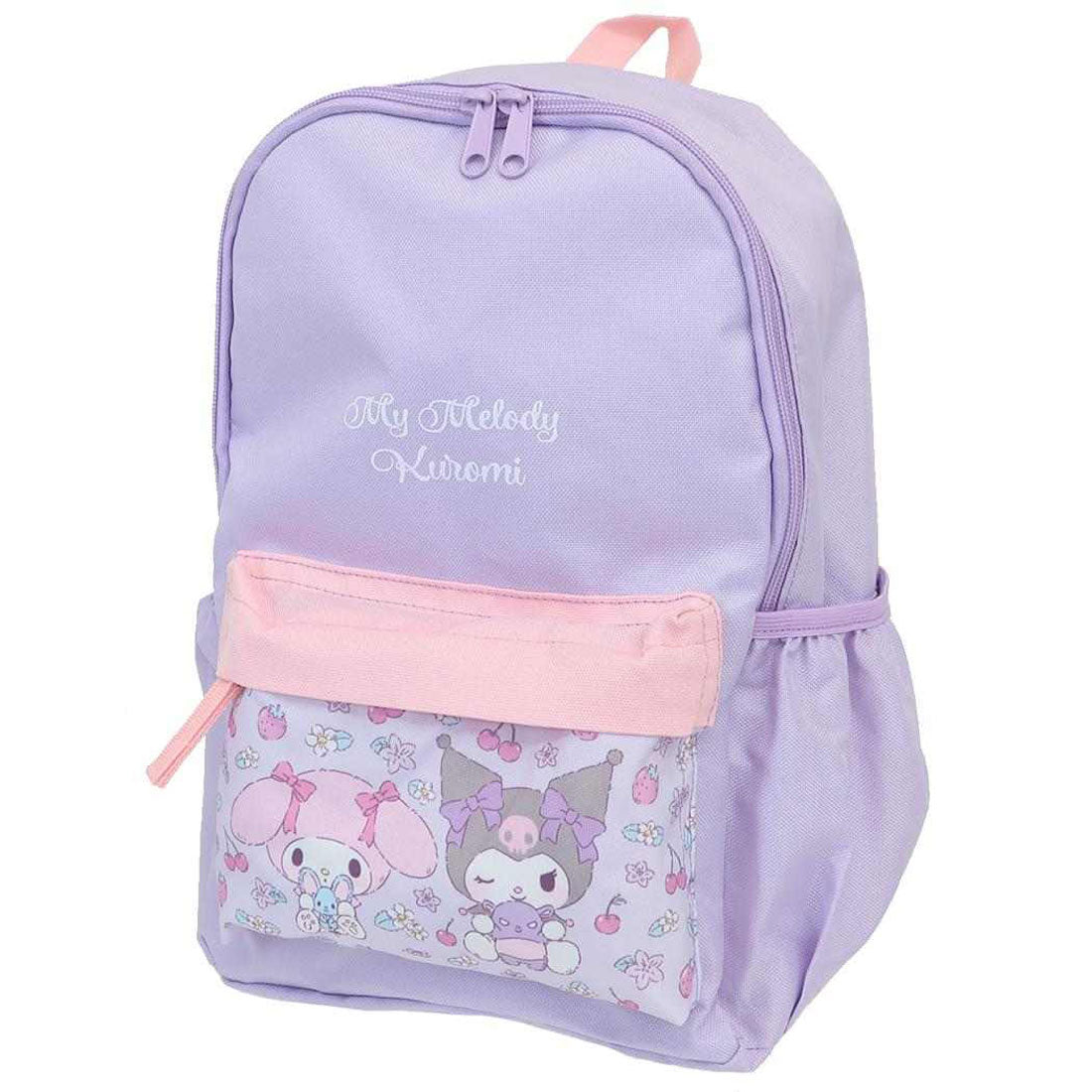 シネマコレクション cinemacollection マイメロディ＆クロミ デイパック 11Lリュック パープル サンリオ マルヨシ 子供用かばん キャラクター グッズ パープル