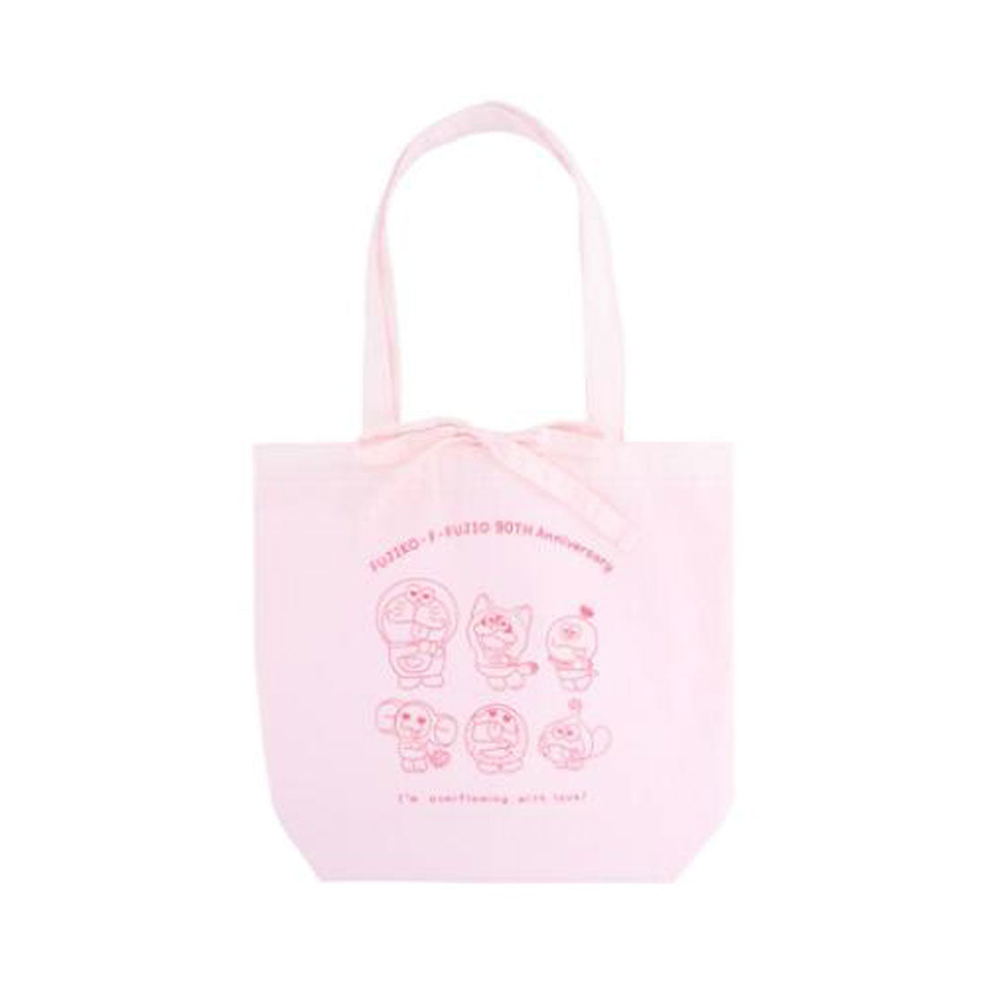 シネマコレクション cinemacollection 藤子F不二雄 手提げかばん トートバッグ おそろいポーズ ピンク サンスター文具 マチ付き A4サイズ対応 キャラクター グッズ ピンク