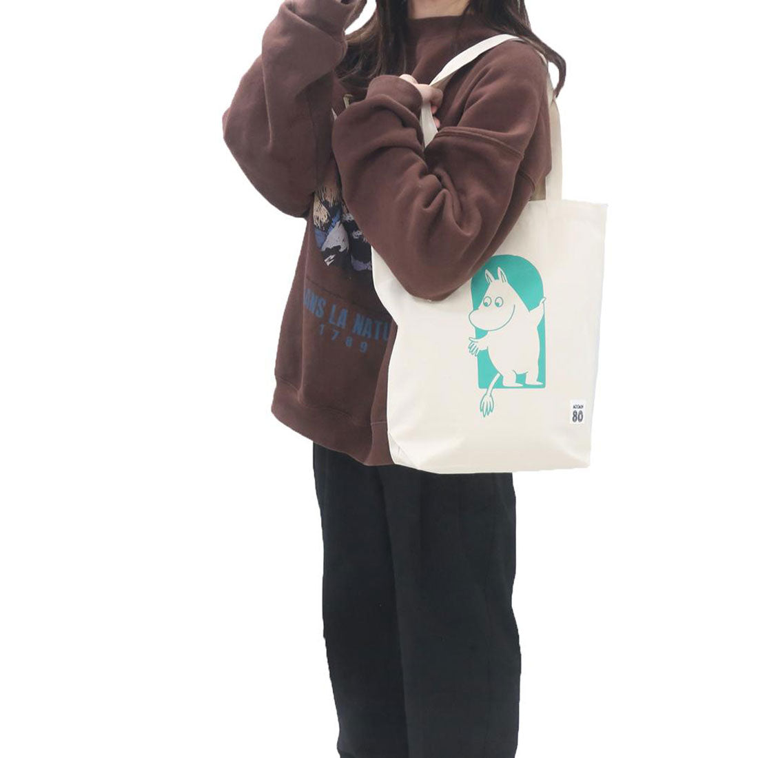 シネマコレクション cinemacollection ムーミン 手提げかばん トートバッグ 80th NLxGN 北欧 ワタナベ サブバッグ キャラクター グッズ 他